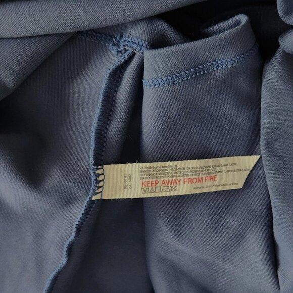 Intimately FP Duo Corset Long Sleeve Cami Navy Blue Womens Size L - Picture 7 of 8